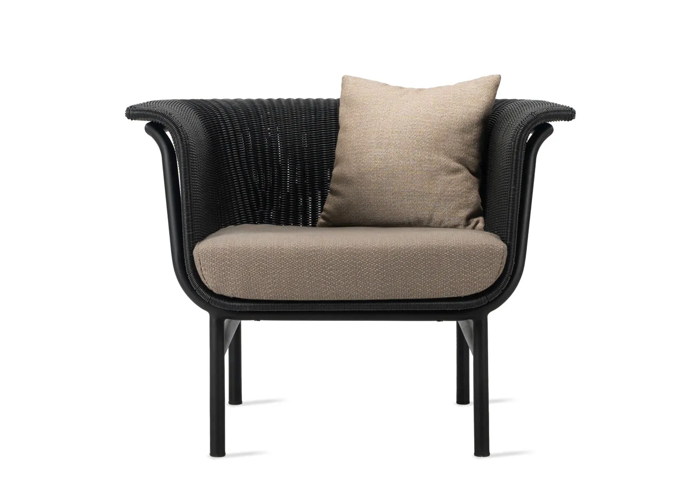 Vincent Sheppard Wicked Lounge Chair Black & Almond