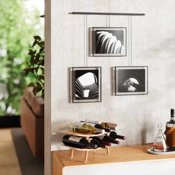 Umbra Set of 3 Exhibit Display Hanging Photo Frames 2