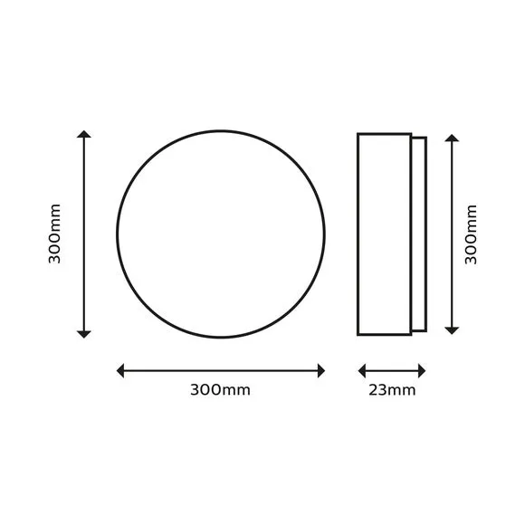 Philips Warm White Superslim Integrated LED Flush Ceiling Light 3