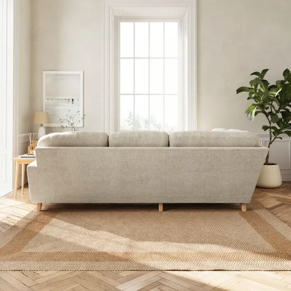 Martha Basket Weave Full Corner Sofa 4