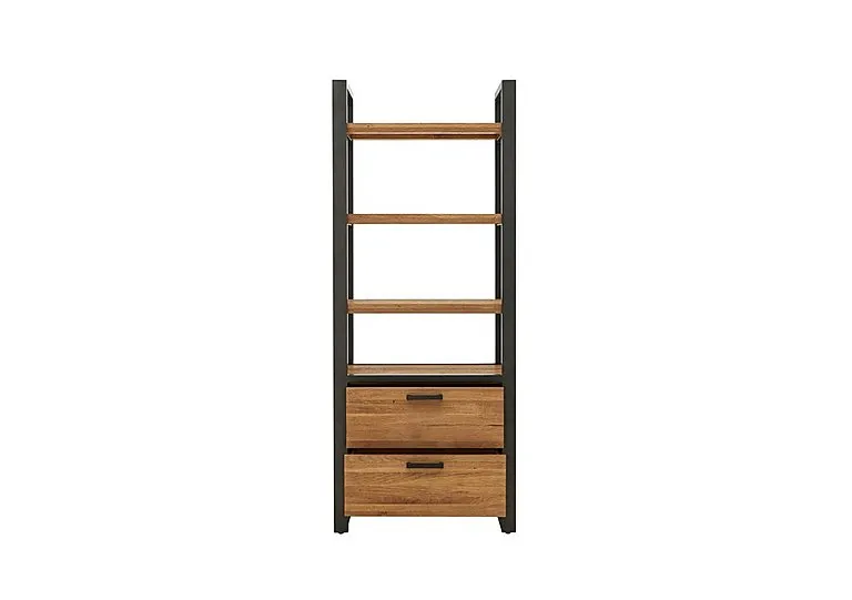 Earth Bookcase with Drawers