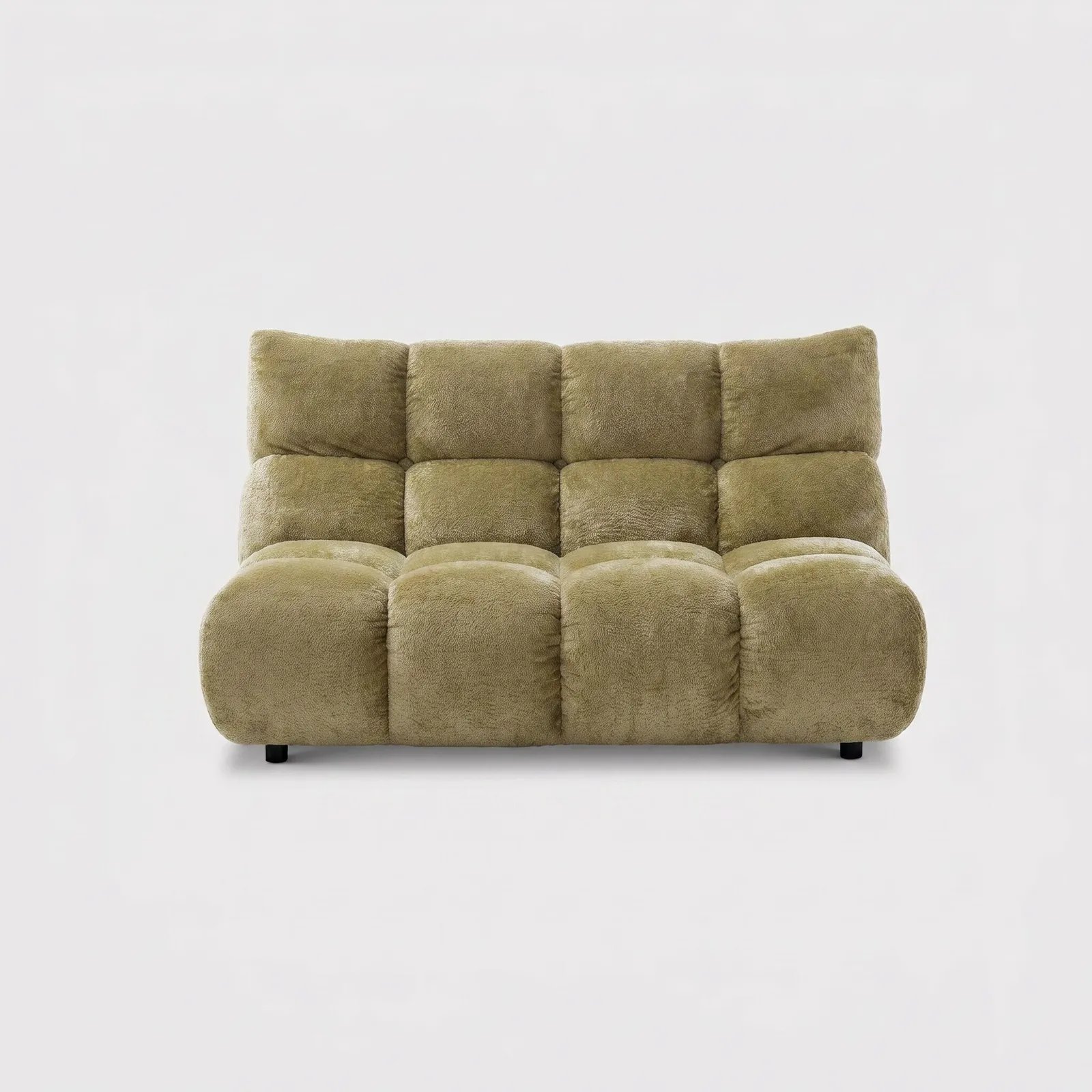 Bryce 2 Seater Without Armrests, Gold Fabric | Barker & Stonehouse 1