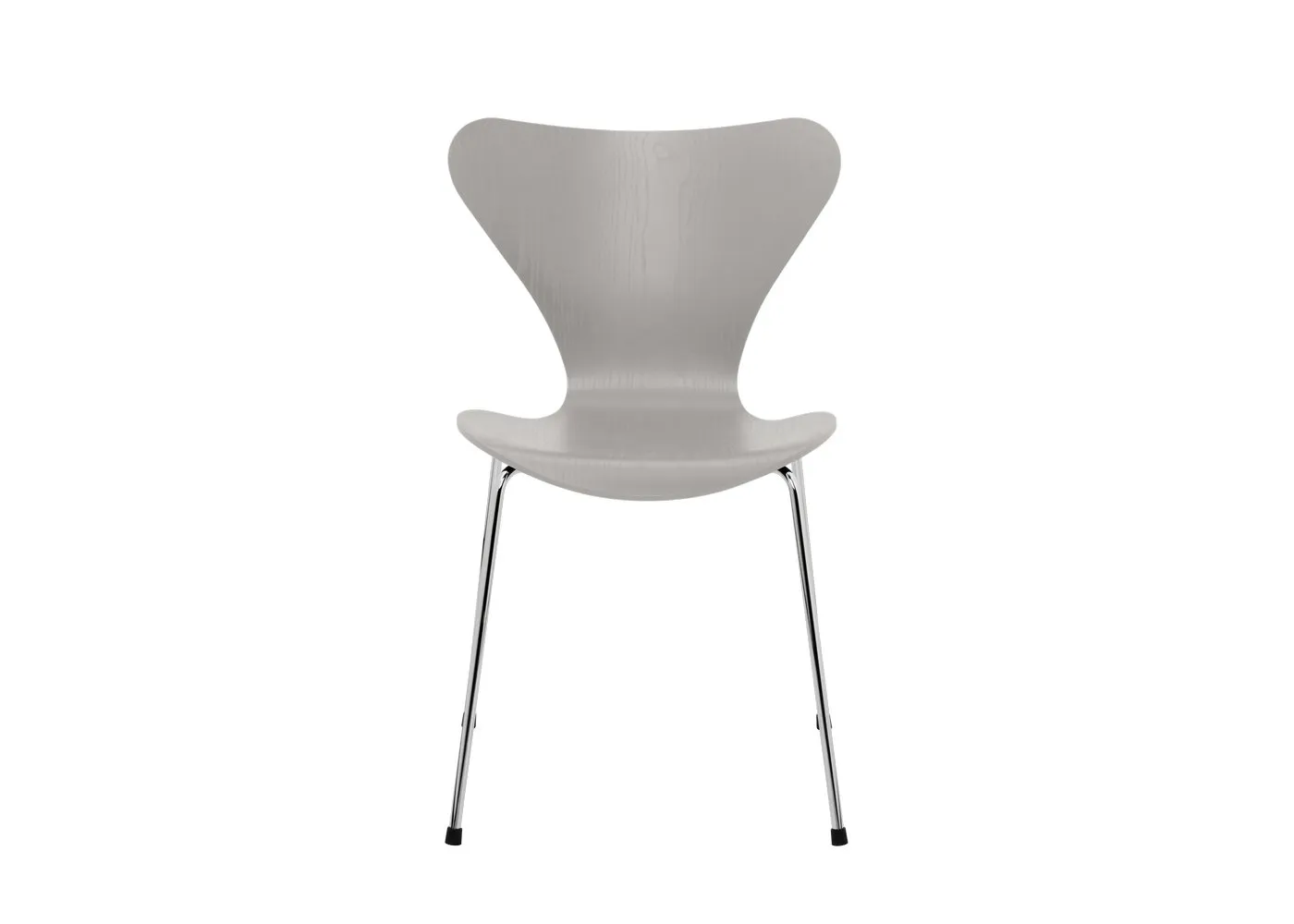 Fritz Hansen Series 7 Chair Coloured Ash Nine Grey Chrome Legs