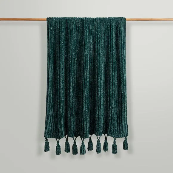 Chunky Chenille Throw Blanket 130x180cm 3