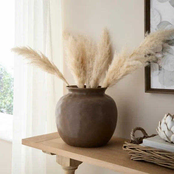 Extra Large Beige Vase