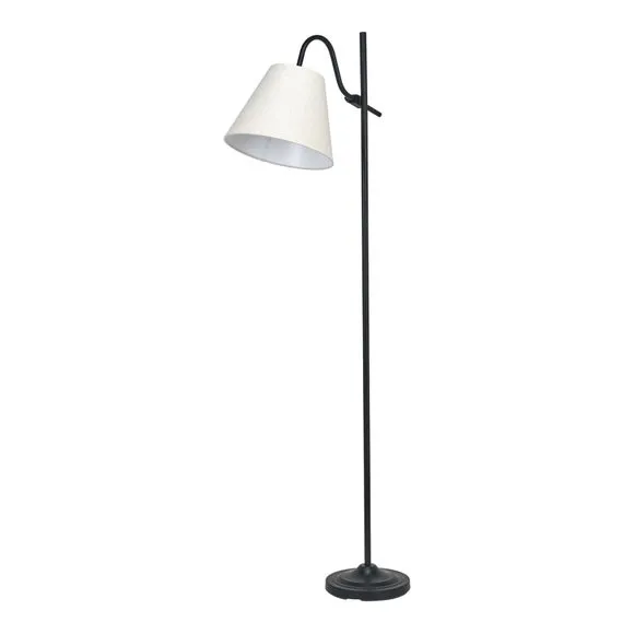 Pacific Lifestyle Ari Metal Curved Arm Floor Lamp 6