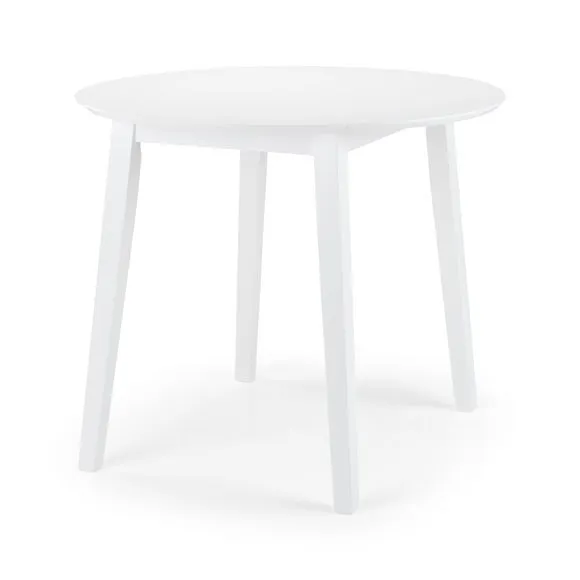 Coast 2-4 Seater Round Drop Leaf Dining Table with 2 Chairs 4