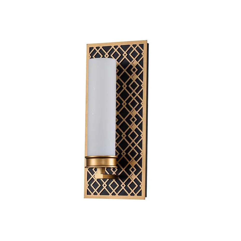 Netlighting Ziggy Bathroom Wall Lamp Lacquered Gold IP44 6