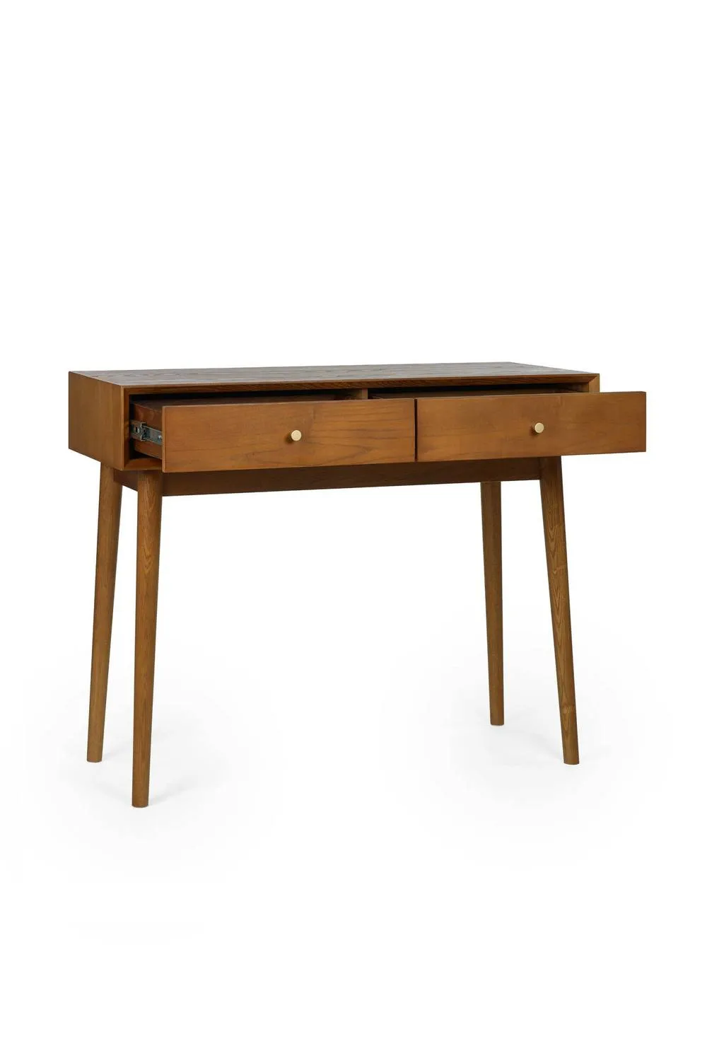 Julian Bowen Lowry 2 Drawer Console Table in Tan 5