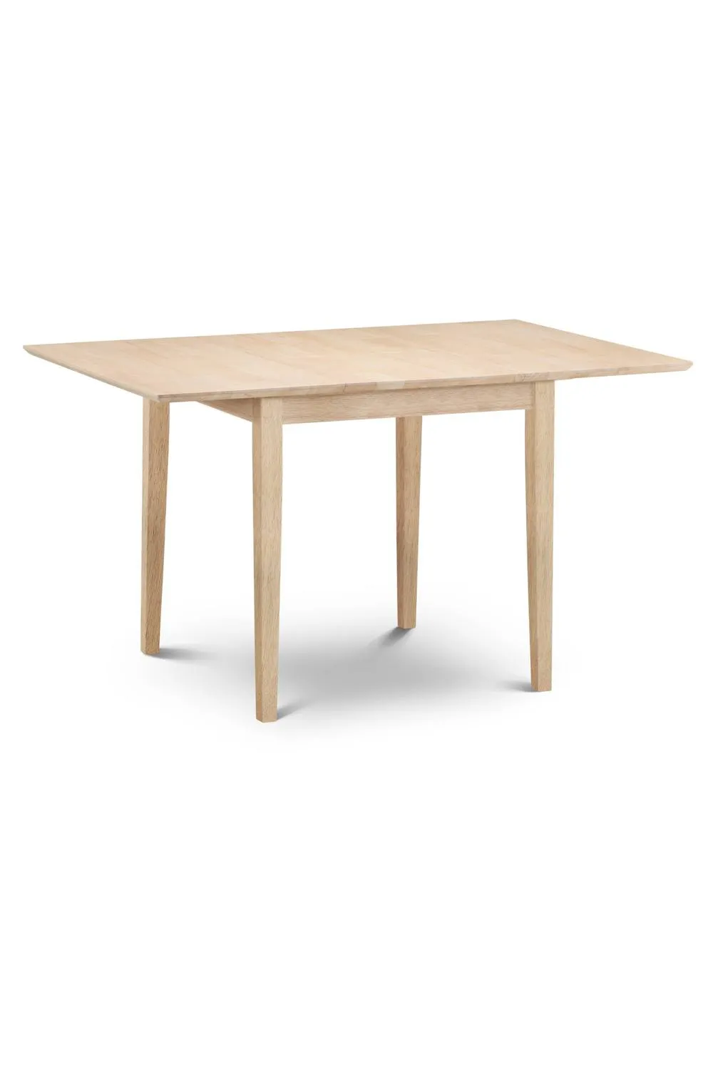 Julian Bowen Rufford Square to Rectangular Extending 4 Seater Dining Table in Natural 4