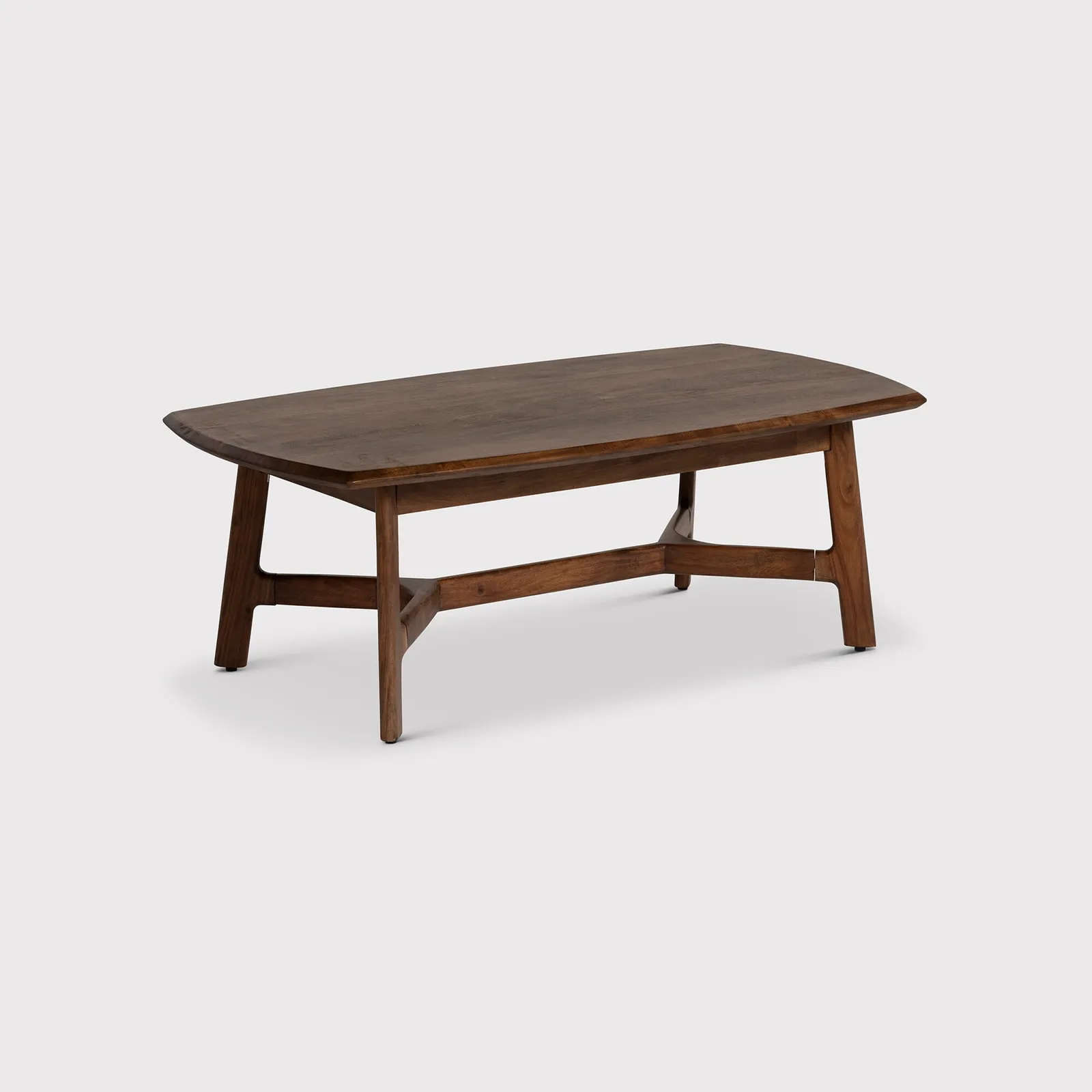 Cresta Rectangular Coffee Table, Acacia Wood | Barker & Stonehouse