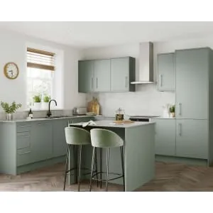 Wickes Orlando Reed Green Built Under Oven Unit - 600mm