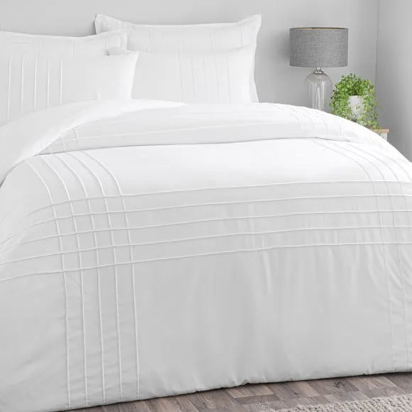 Jessa Pintuck Duvet Cover & Pillowcase Set 2