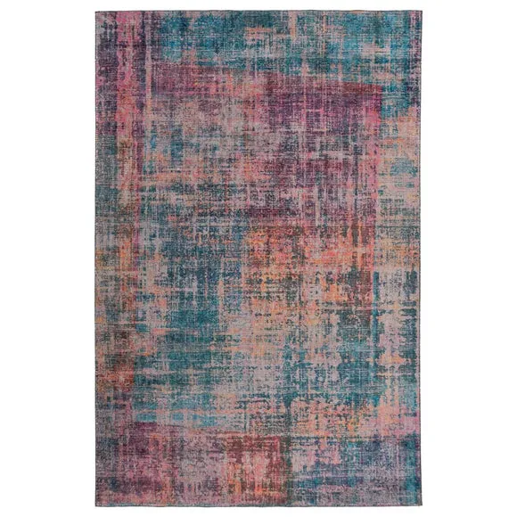Haze Abstract Washable Rug 5