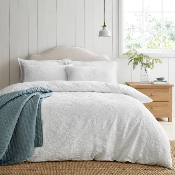 Aurora Floral Jacquard Duvet Cover & Pillowcase Set 2