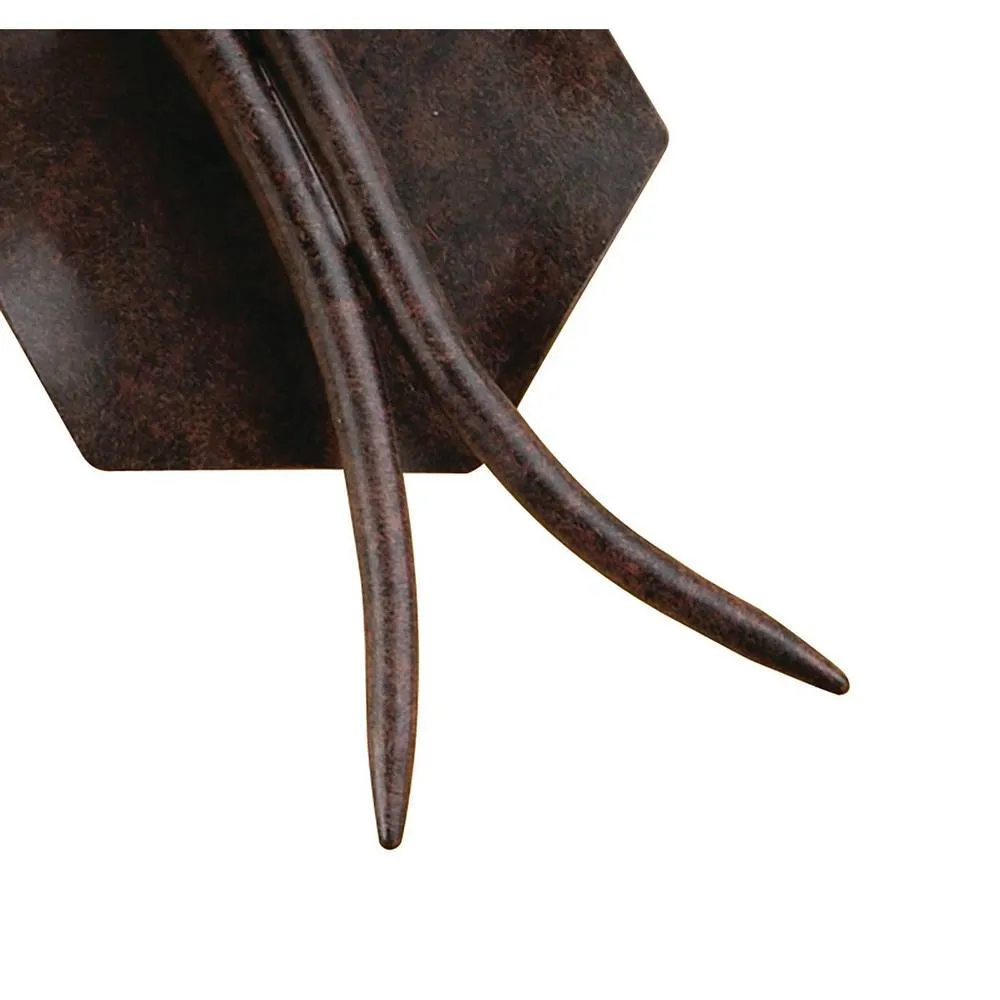 Netlighting (0017 005) Gaudi Wall Lamp Left Switched 2 Light G9 BrownBlack Oxide in Brown 4