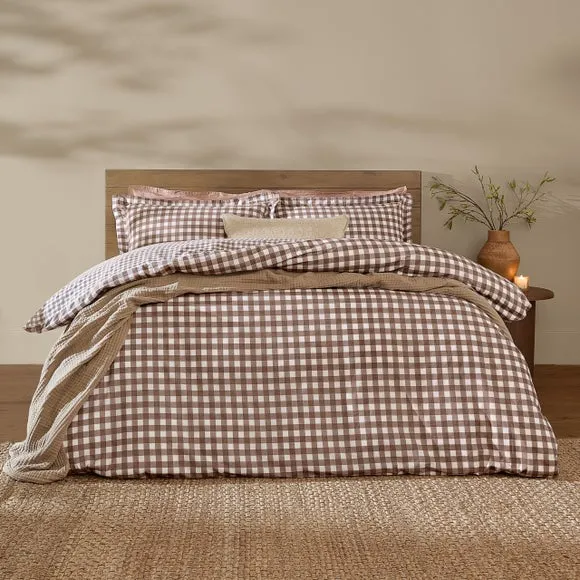 YARD Barton 100% Cotton Duvet Cover & Pillowcase Set 1