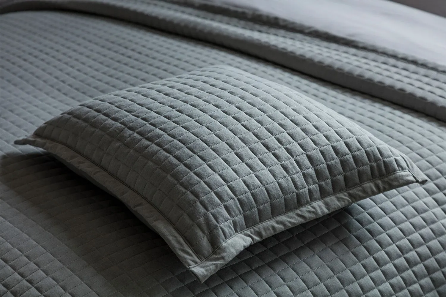 Belledorm Crompton Cushion 40cm X 50cm in Grey 2