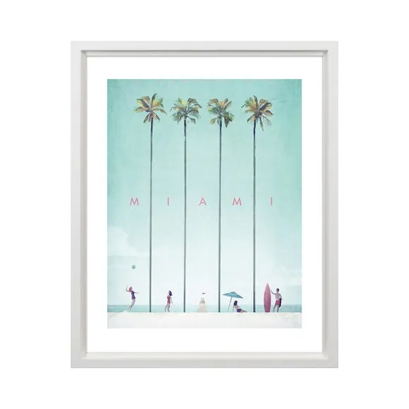 The Art Group Miami Framed Print 2