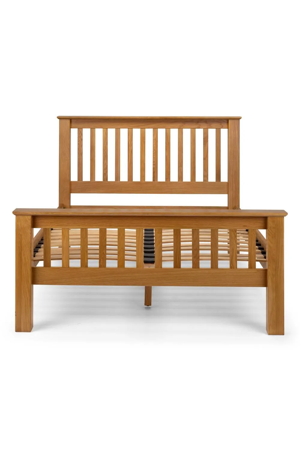 Julian Bowen Amsterdam High Footend Solid Oak Bed in Natural 5