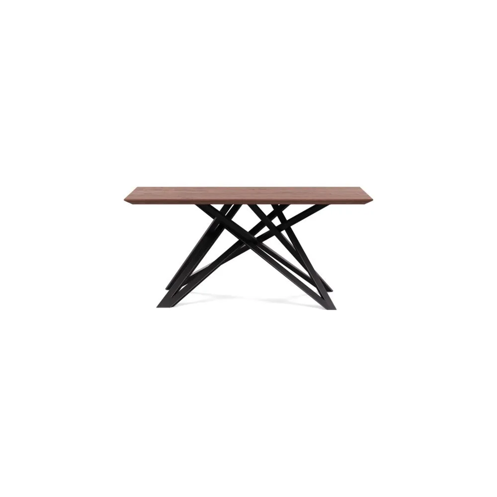 Heal's Vienna Dining Table 160x90cm Oiled Walnut Chamfered Edge Filled 1