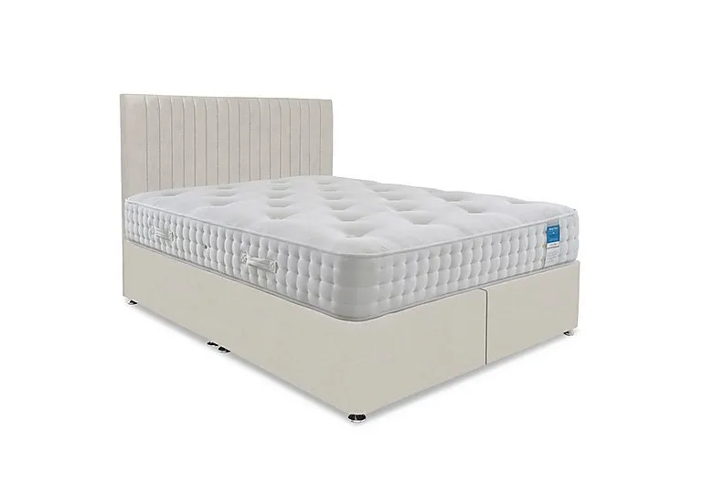 Ortho 2000 Divan Set - Super King - Plush Ecru