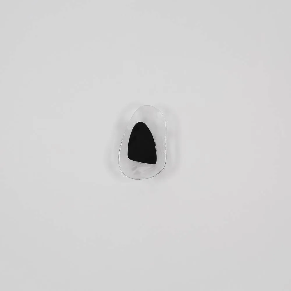 Netlighting Dorsey Wall Lamp Nickel Matt Glass Shade LED 3000K in Grey 6