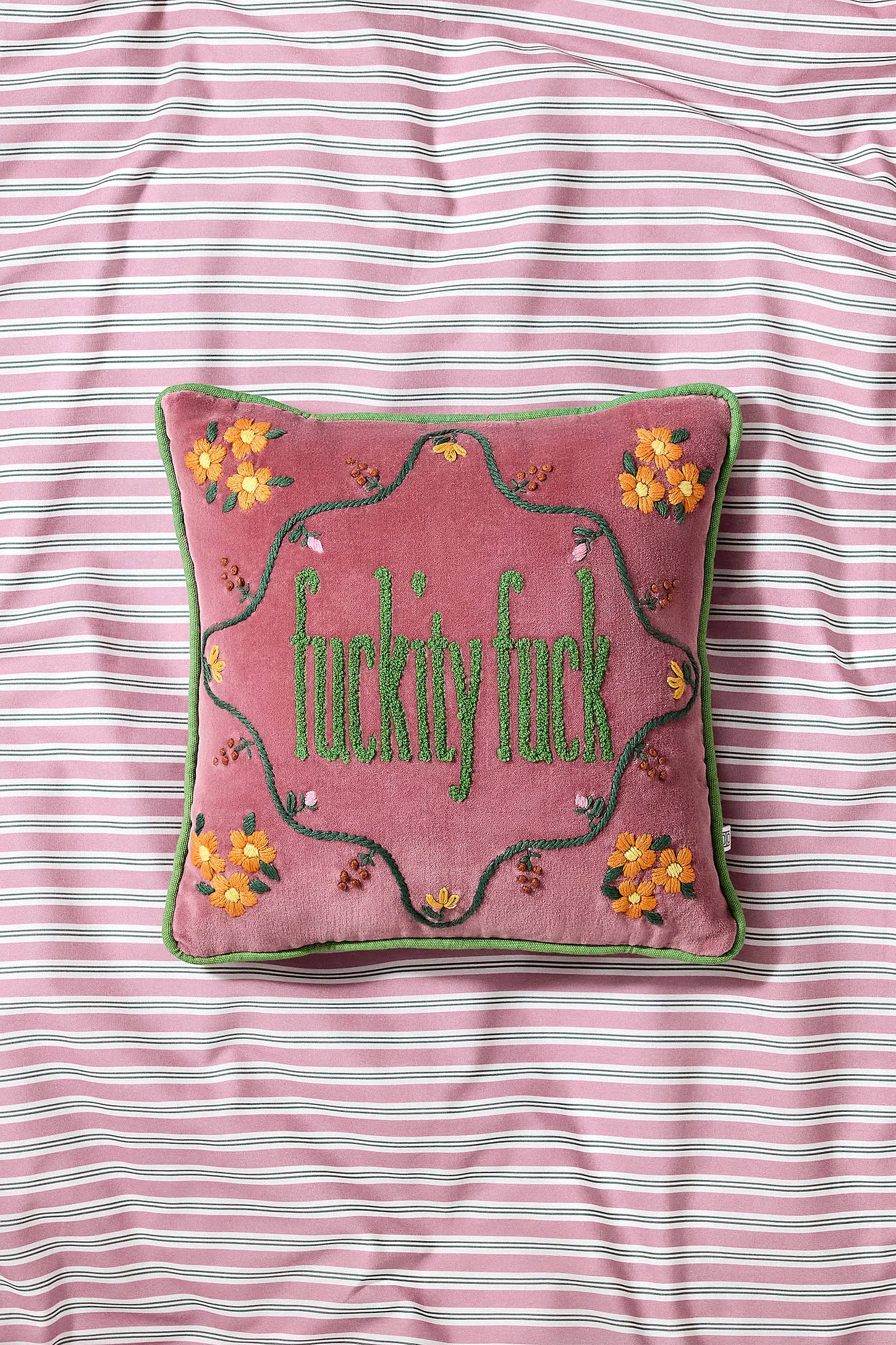 Raspberry F*ckity F*ck Cushion - Berry