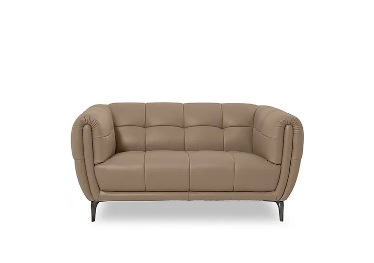 Sienna Leather 2 Seater Sofa - Montana Barley