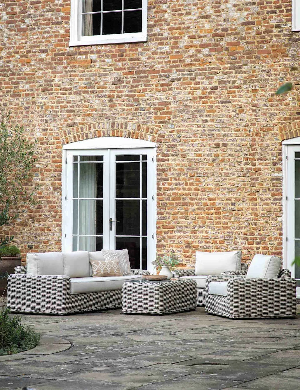 Gallery Direct Ragusa 4 Seater Lounge Set Grey