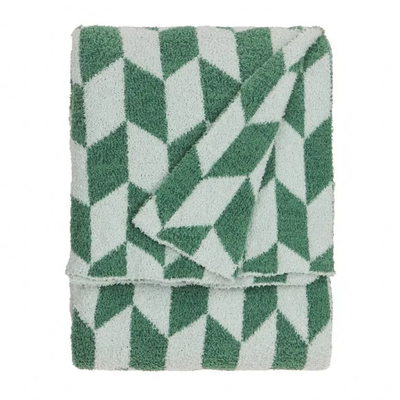 Furn. Olsen Geometric Throw Blanket 130cm x 180cm 3