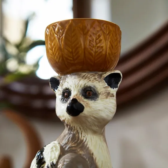 Lemur Candlestick Holder 3