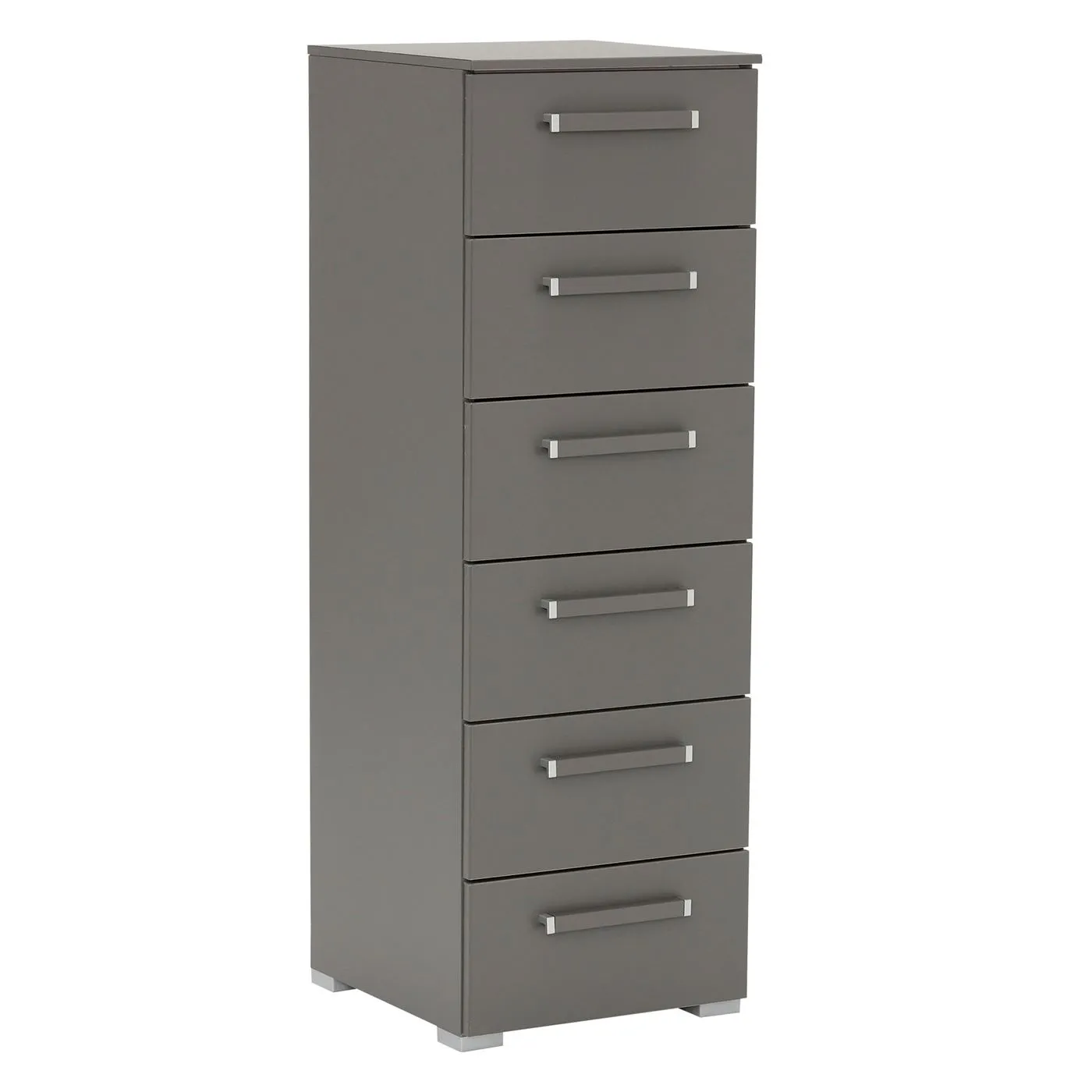 Laina 6 Drawer Chest, Graphite