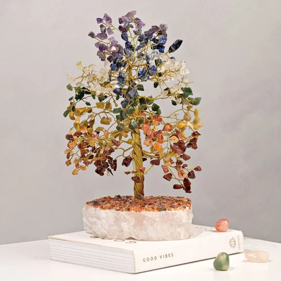 Serenity Multicoloured Gemstone Tree 1