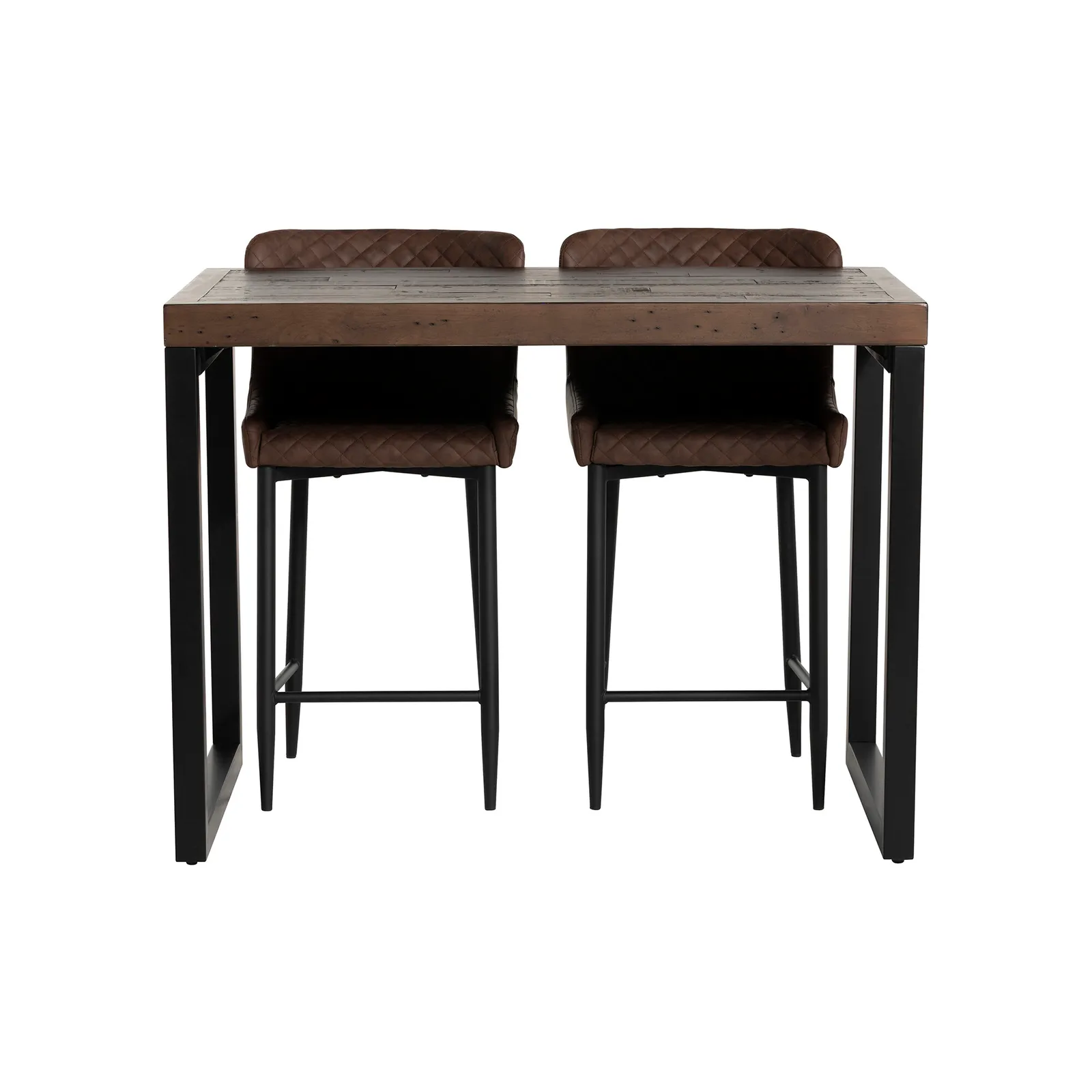 Tacoma Bar Table & 2 Rivington Counter Stools, Wood | Barker & Stonehouse 2