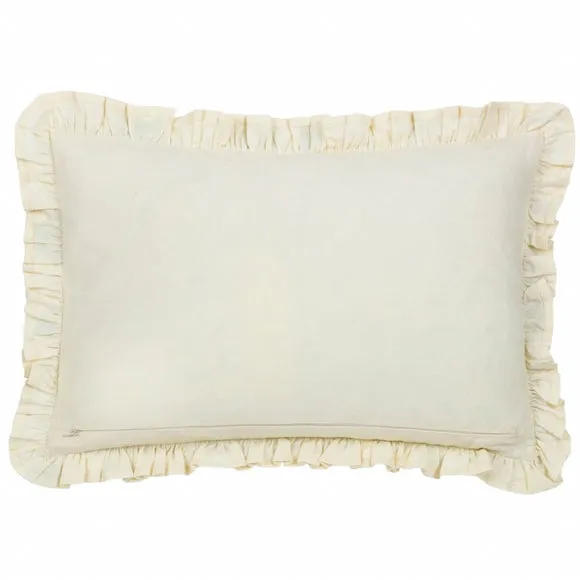 Mae Ruffle Rectangular Cushion 5