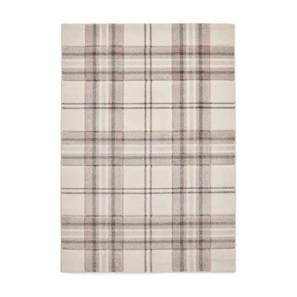 Catherine Lansfield Kelso Check Rug 5