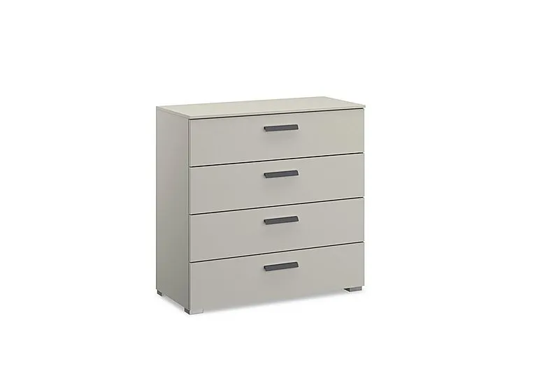 Dante 4 Drawer Décor Wide Chest - Champagne