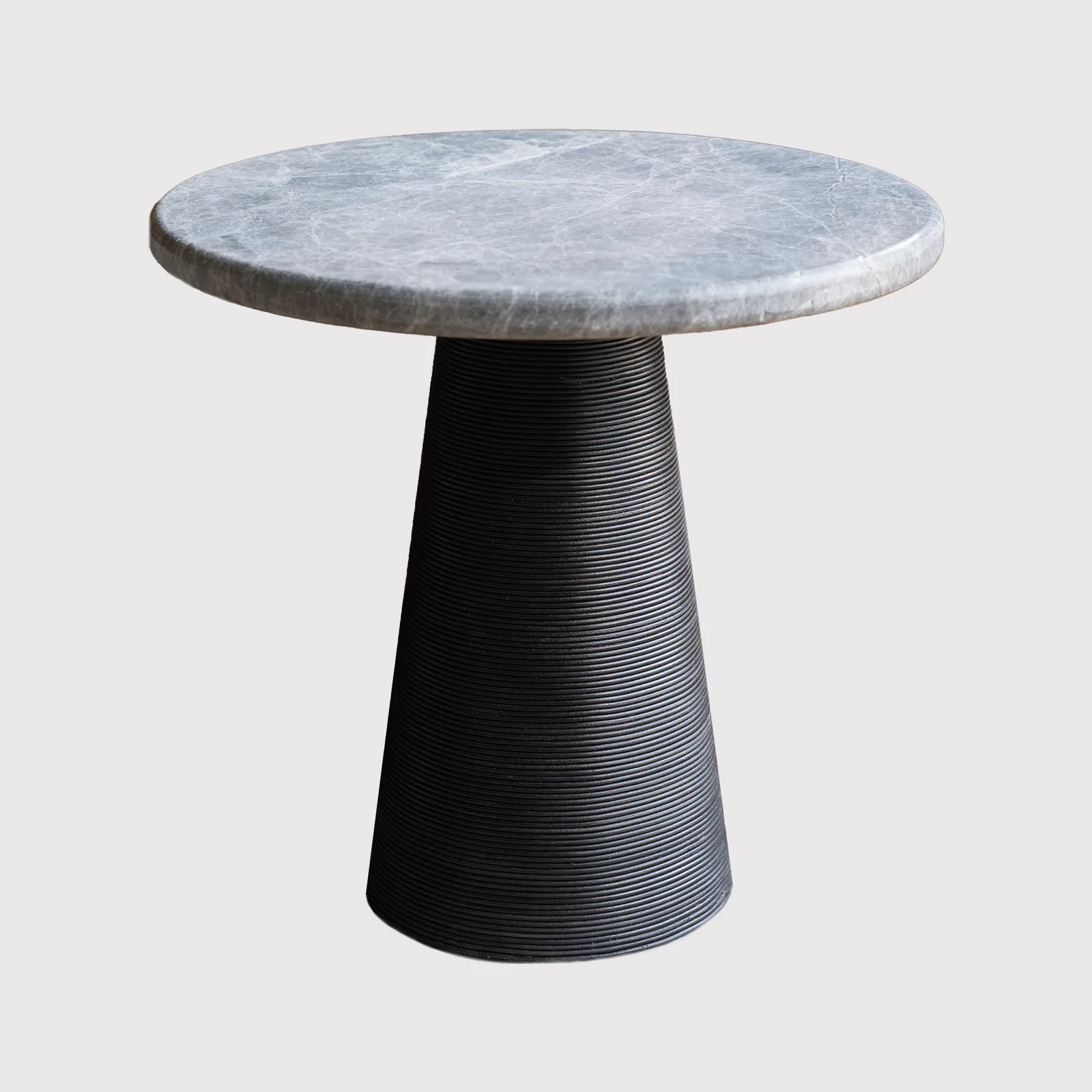 Timothy Oulton Bootlace Round Side Table 56Cm, Round Marble | Barker & Stonehouse 6