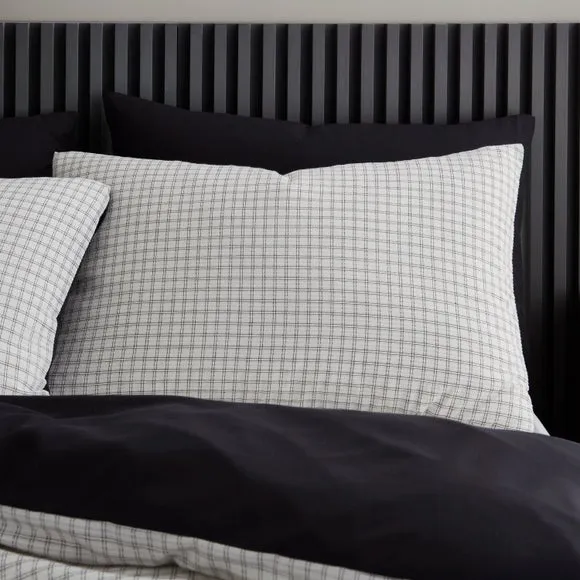 Brendan Check Polycotton Duvet Cover & Pillowcase Set 4