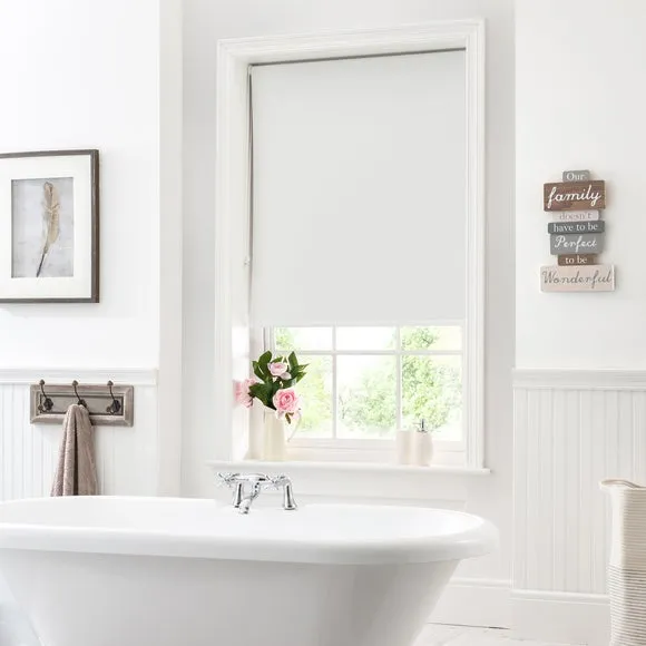 Blackout Moisture Resistant Roller Blind 1