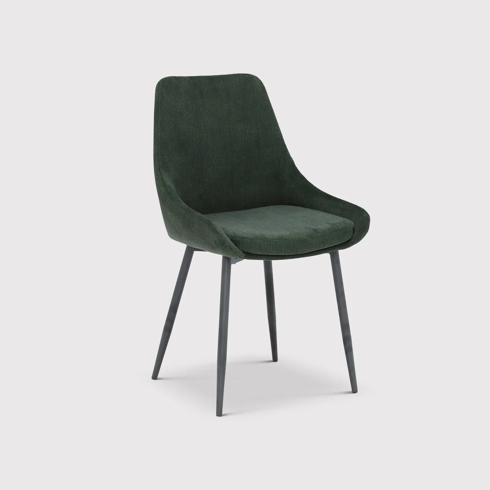 Emmett Dining Chair, Green Fabric | Barker & Stonehouse 2