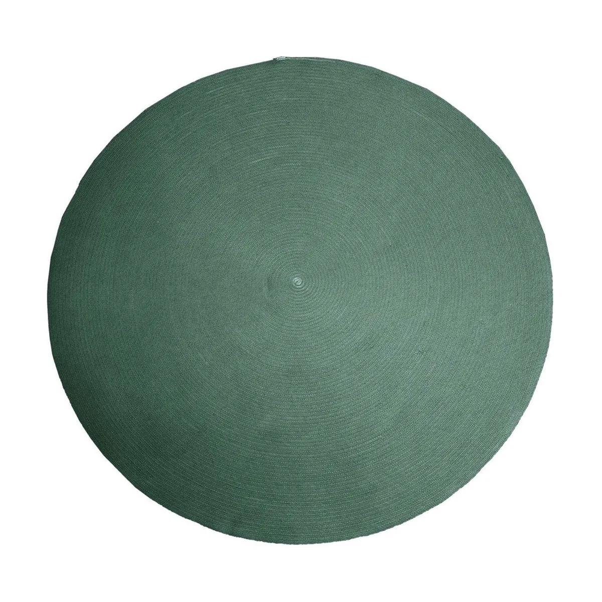 Cane-line Circle Rug, Dark Green