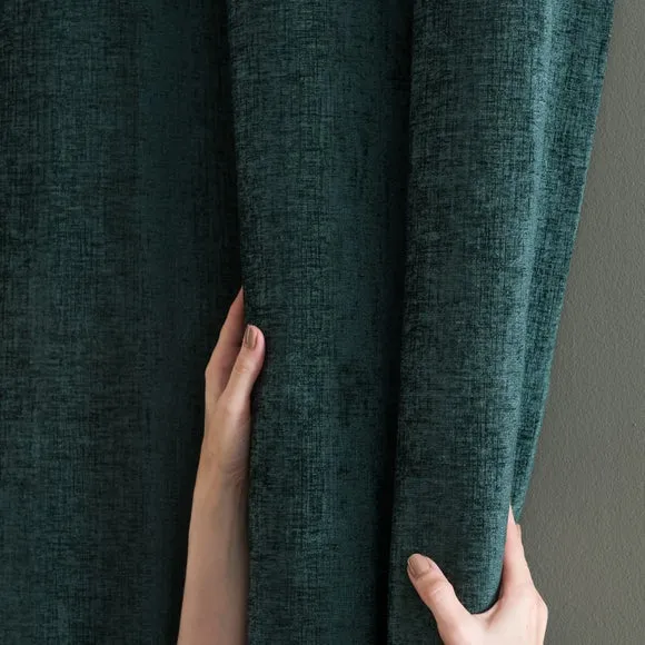 Chenille Eyelet Curtains (Blackout Available) 6