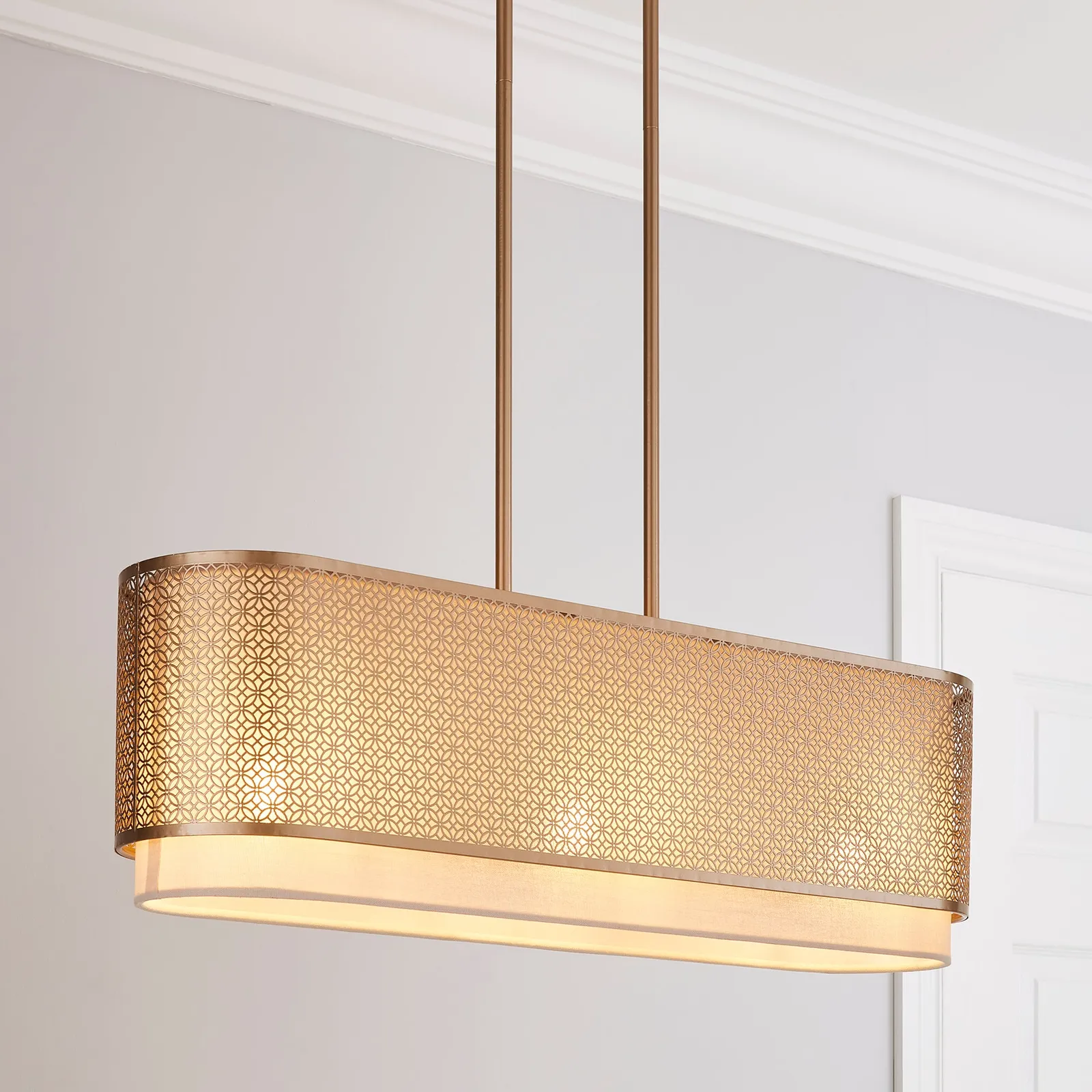 Vienna Diner Ceiling Fitting Beige