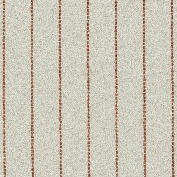 Enya Running Stitch Stripe Scroll Armchair 6