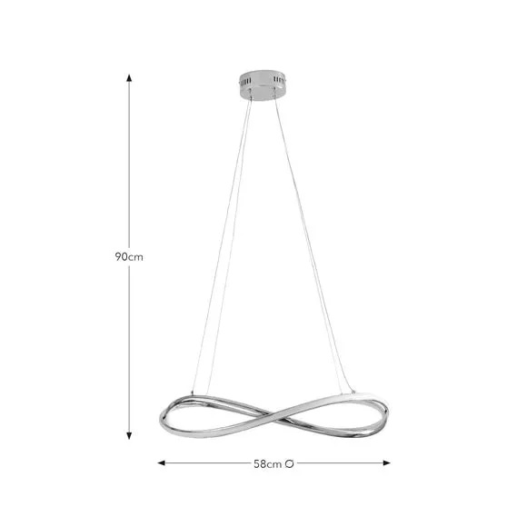 Elora Wrap LED Ceiling Light 5