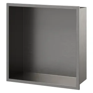 Concept Matt Anthracite Shower Niche Kit - 320 x 320 x 120mm