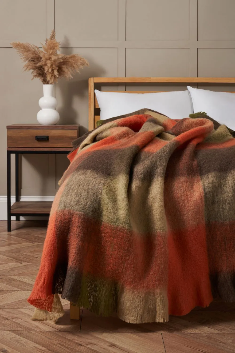 BHS Wool Mix Throw