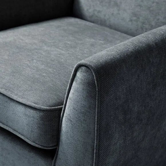 Levi Chenille Wing Chair 4